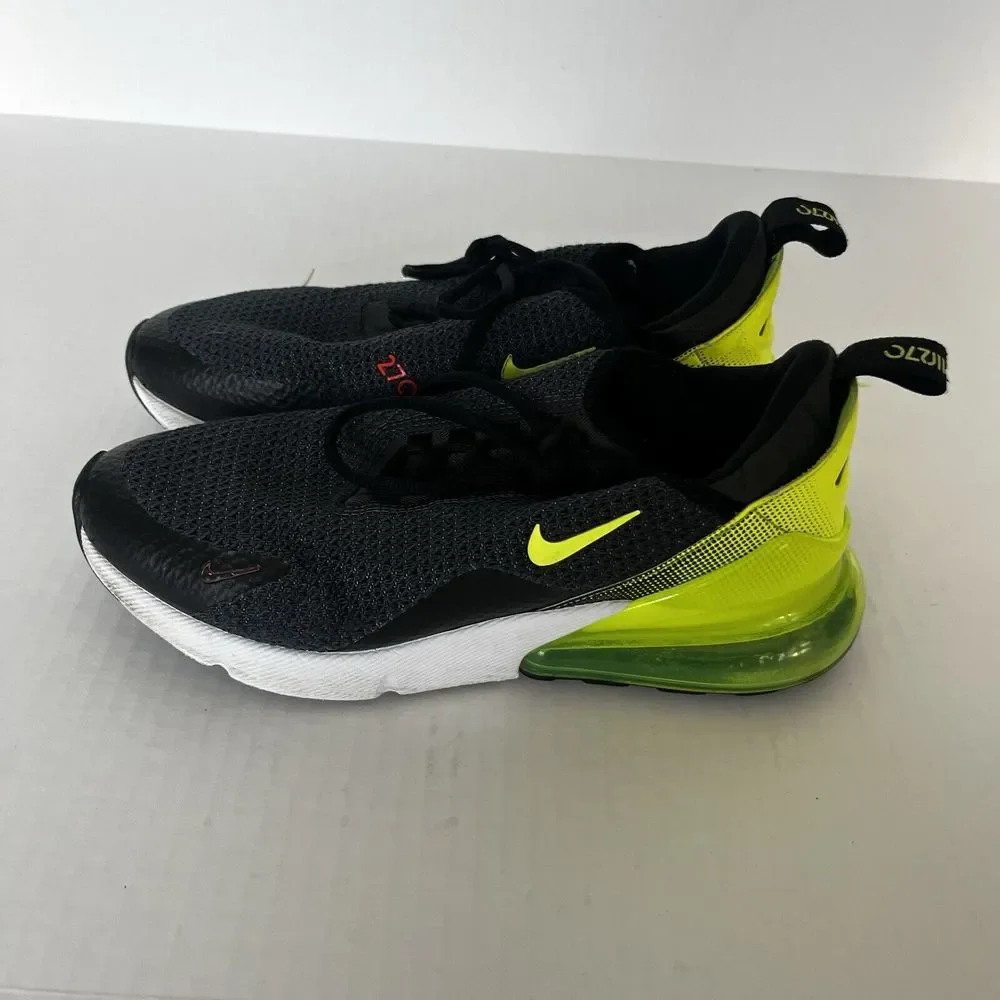 Nike Black and Neon Green 270C - Picture 3 of 8